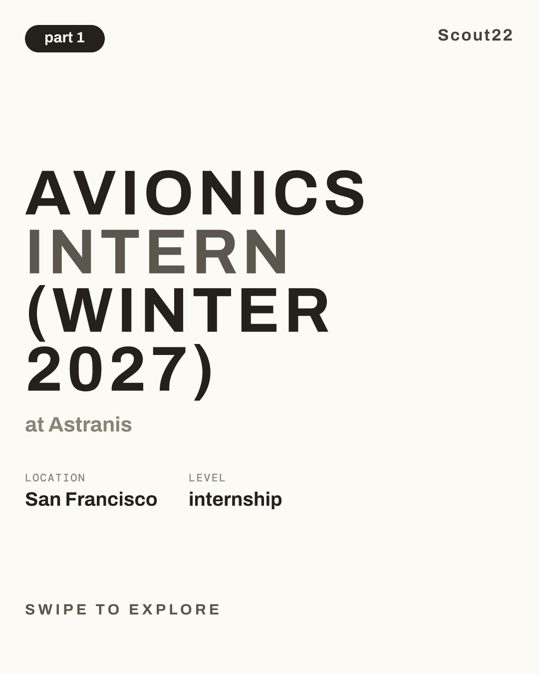 Avionics Intern (Winter 2027) at Astranis