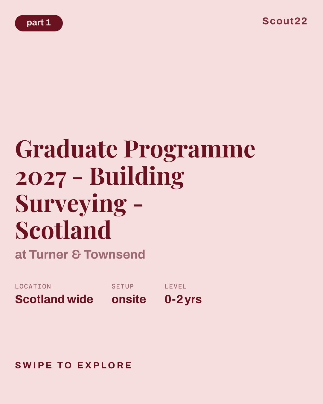 Graduate Programme 2027 - Building Surveying - Scotland at Turner & Townsend