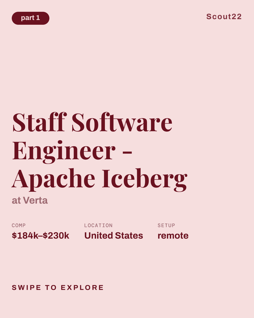Staff Software Engineer - Apache Iceberg at Verta