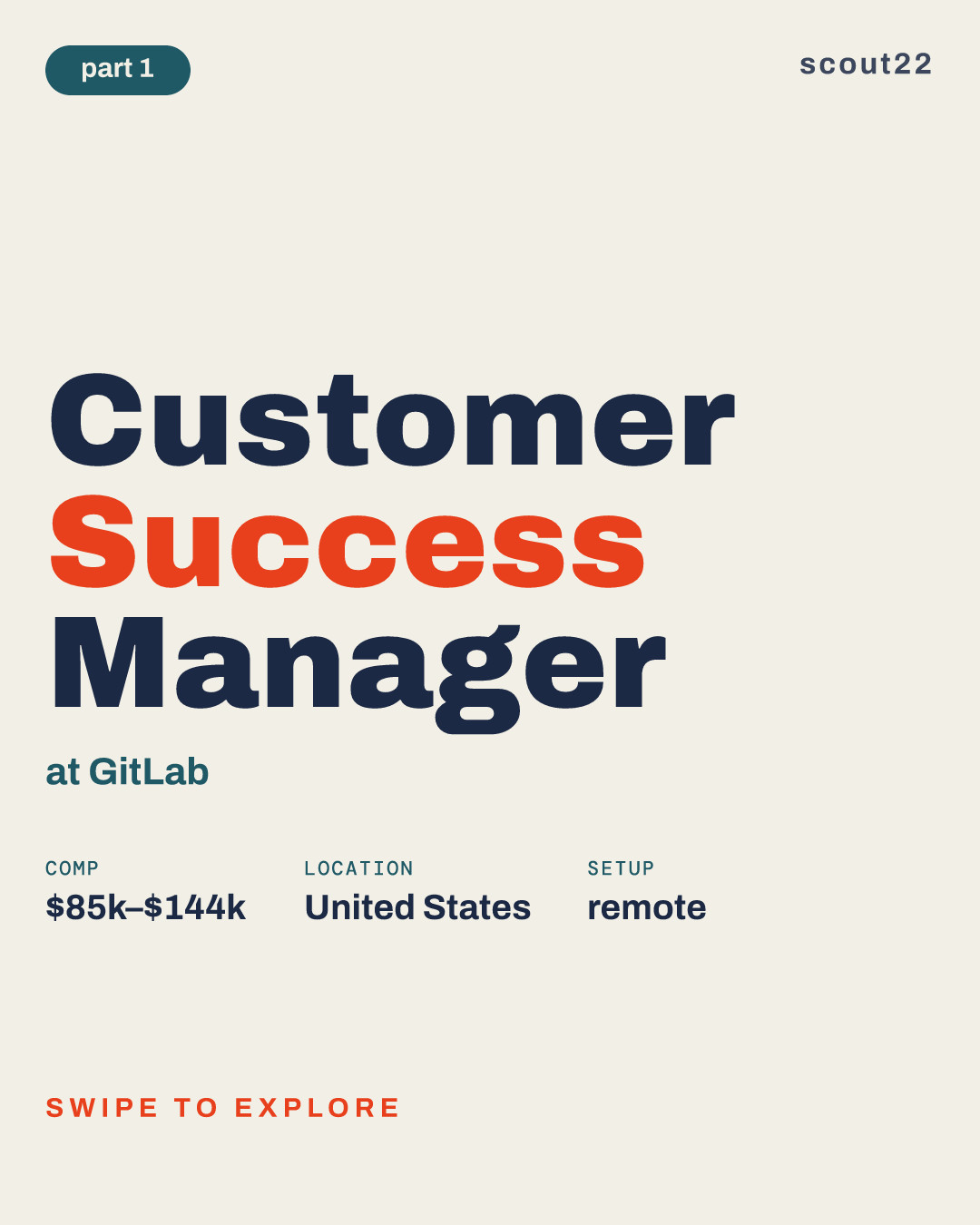 Customer Success Manager at GitLab