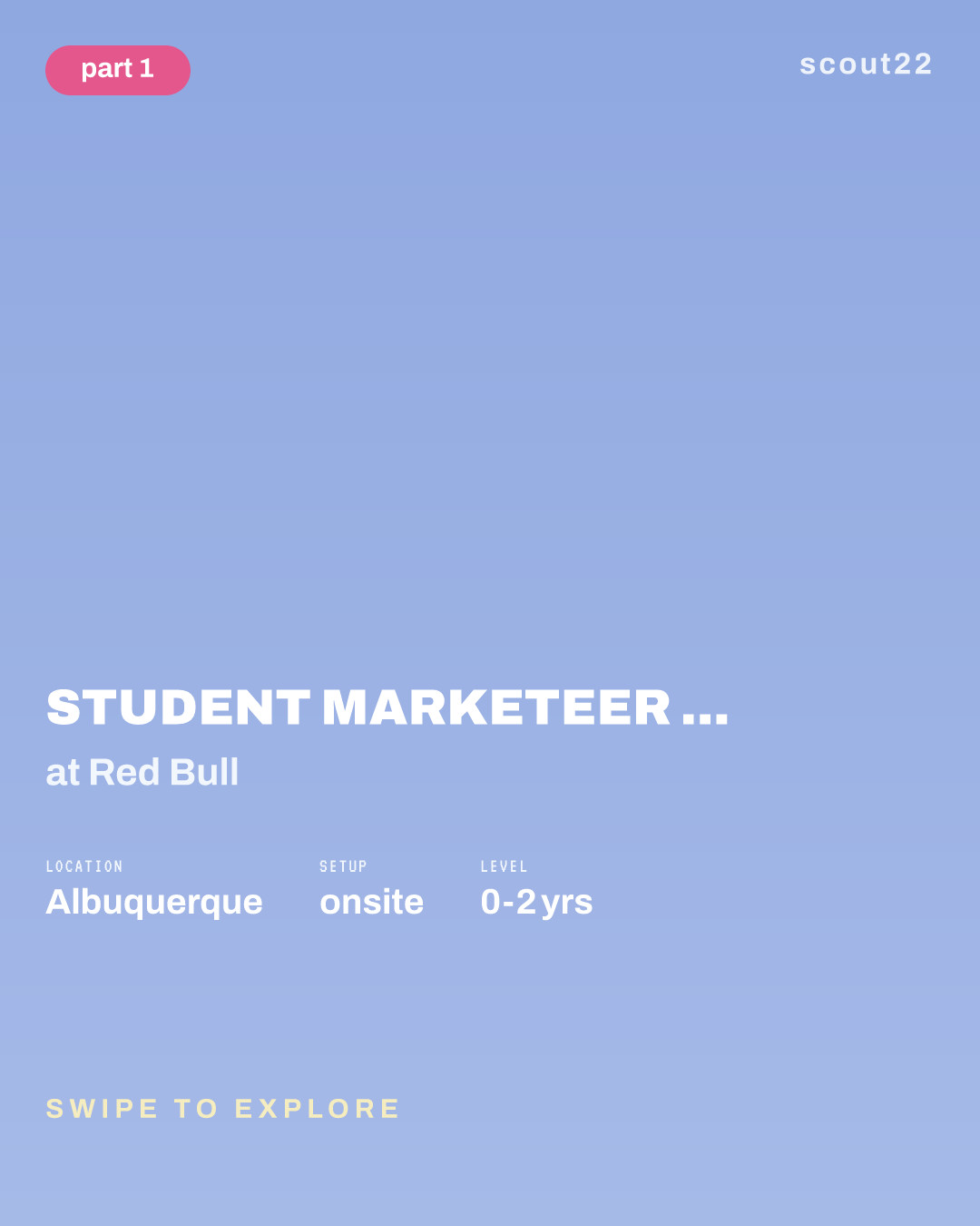 Student Marketeer - University of New Mexico at Red Bull