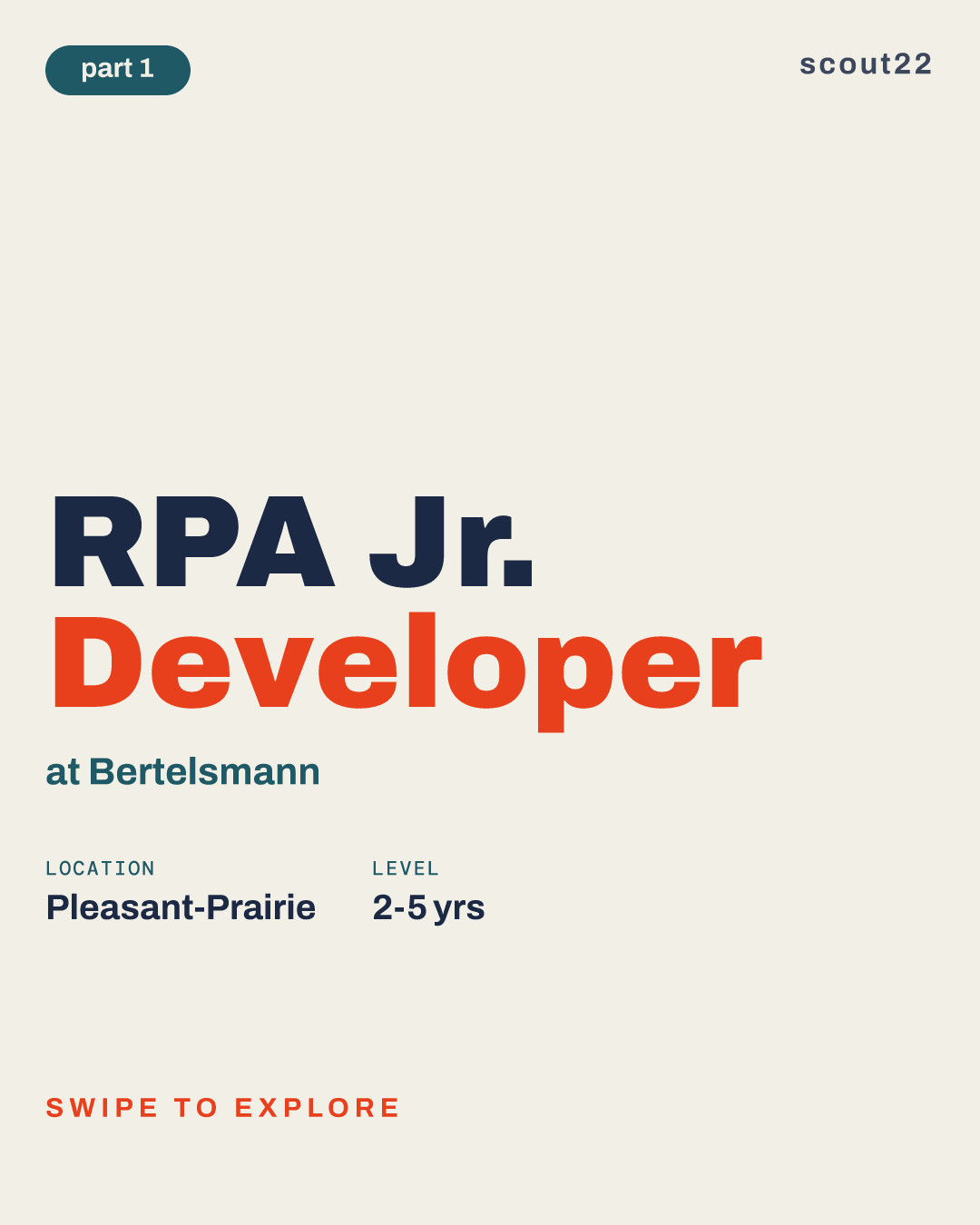RPA Jr. Developer at Bertelsmann