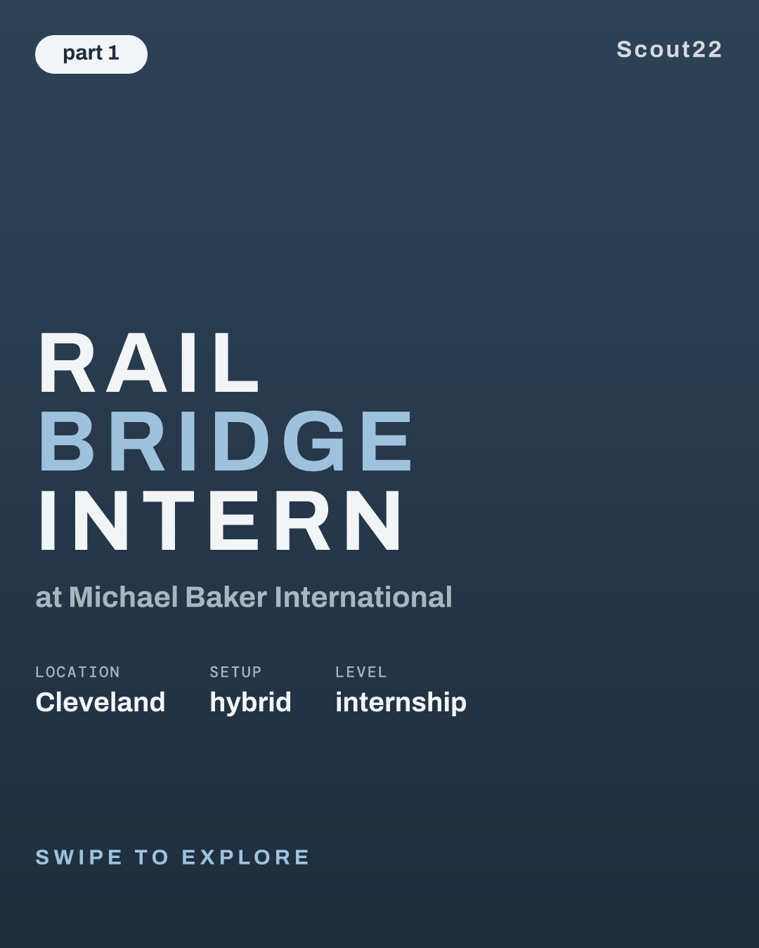 Rail Bridge Intern at Michael Baker International