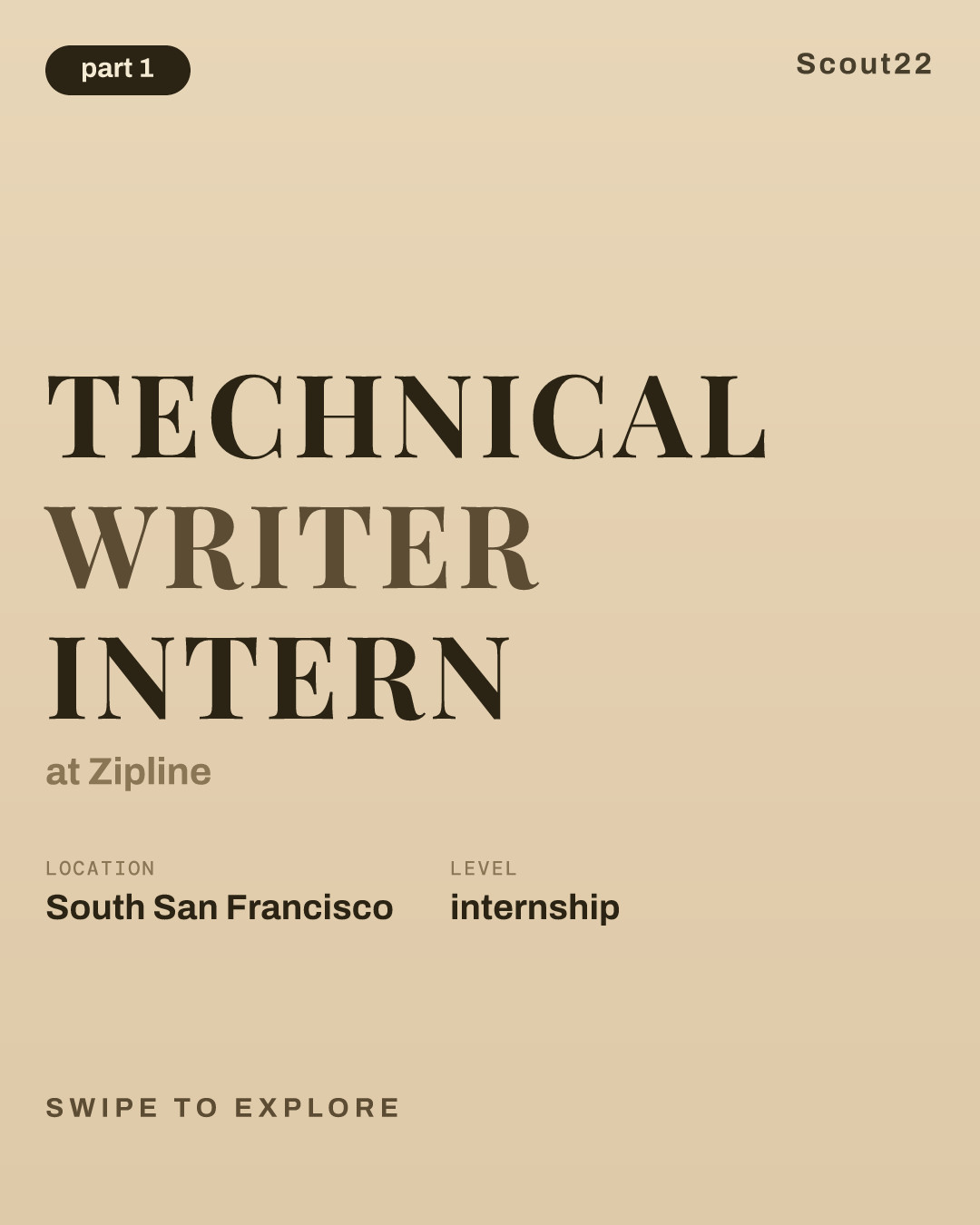 Technical Writer Intern at Zipline