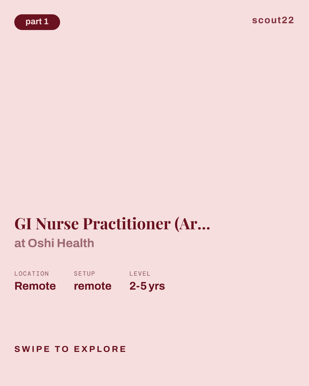 GI Nurse Practitioner (Arizona, California,New Mexico, Nevada or Utah) at Oshi Health