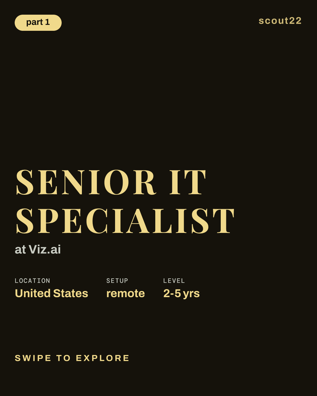 Senior IT Specialist at Viz.ai