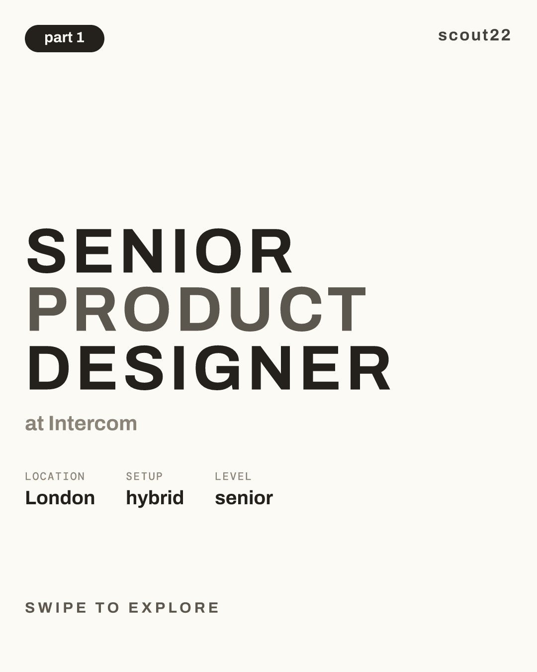 Senior Product Designer at Intercom