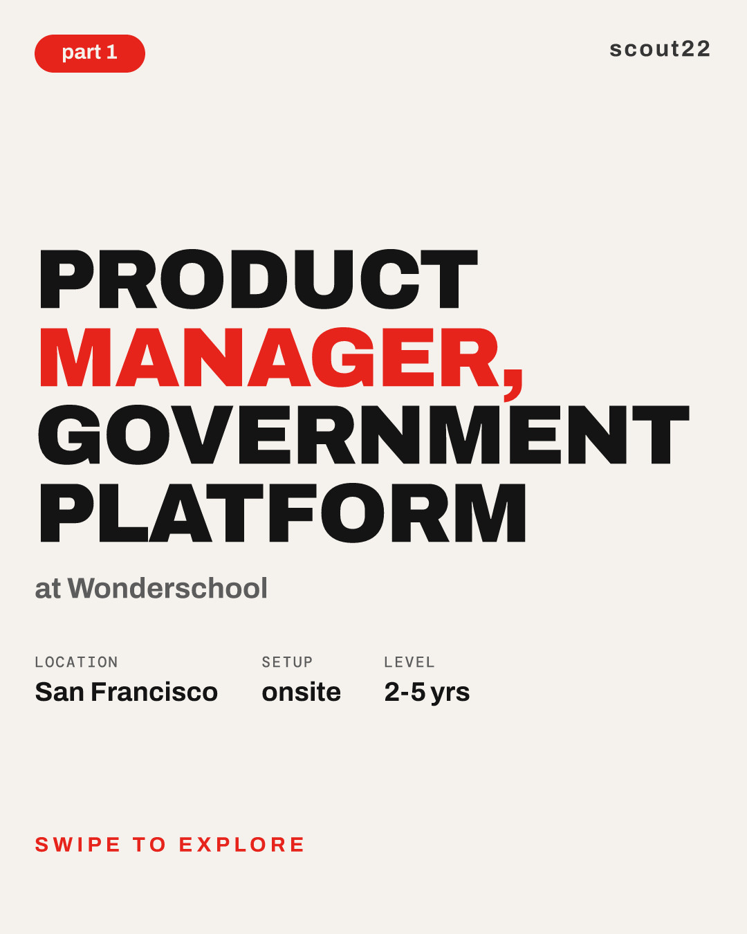 Product Manager, Government Platform at Wonderschool