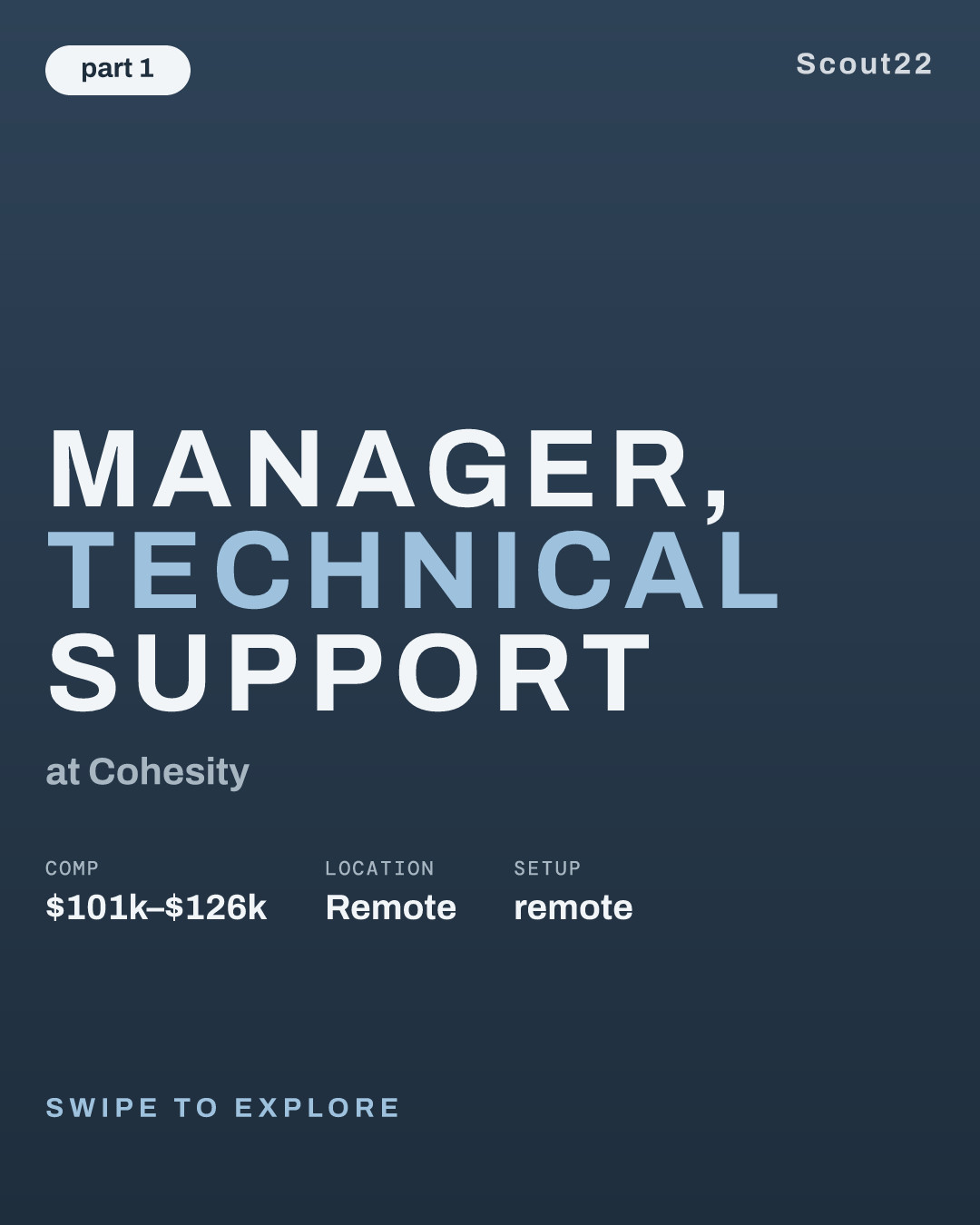 Manager, Technical Support at Cohesity