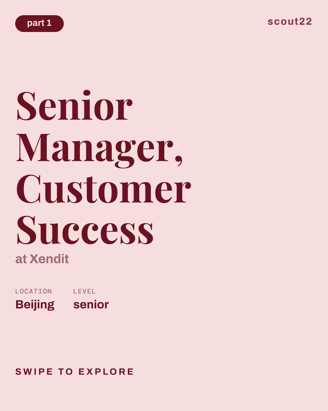 Senior Manager, Customer Success at Xendit