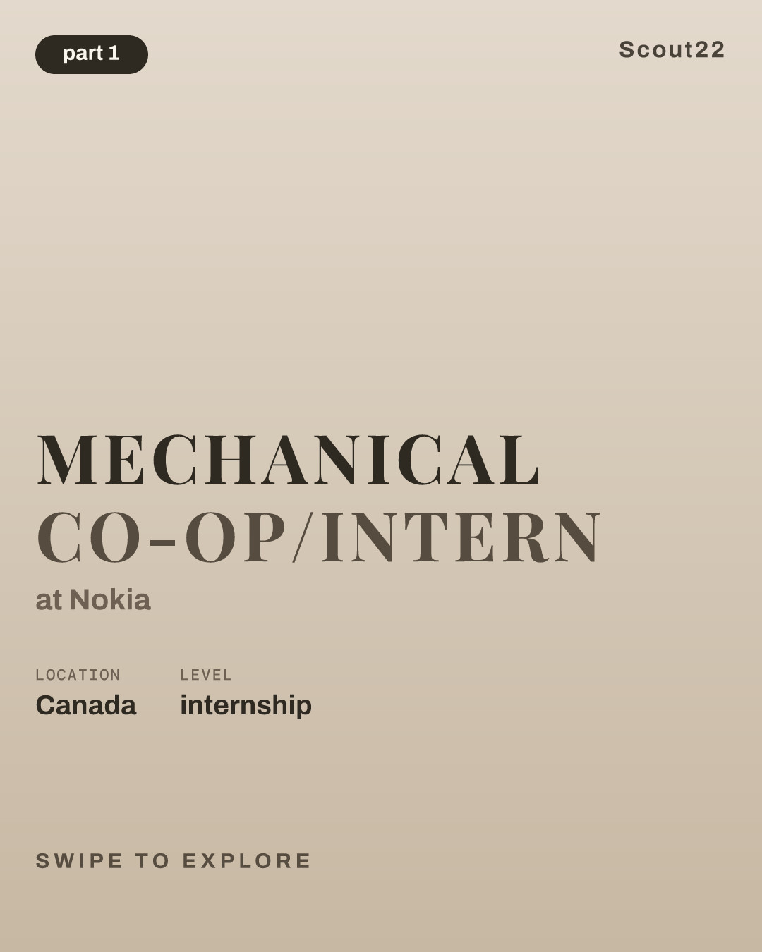 Mechanical Co-op/Intern at Nokia