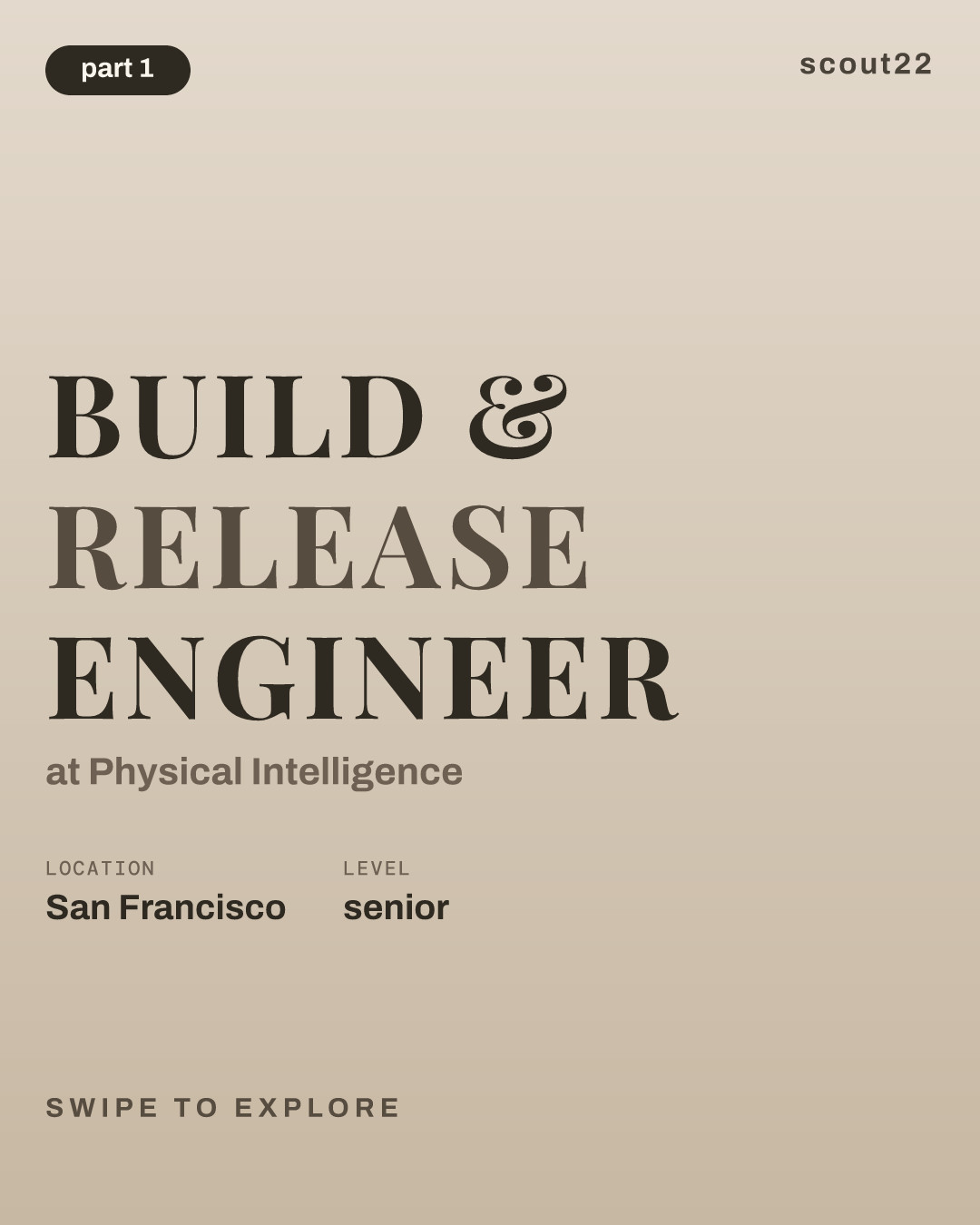 Build & Release Engineer at Physical Intelligence
