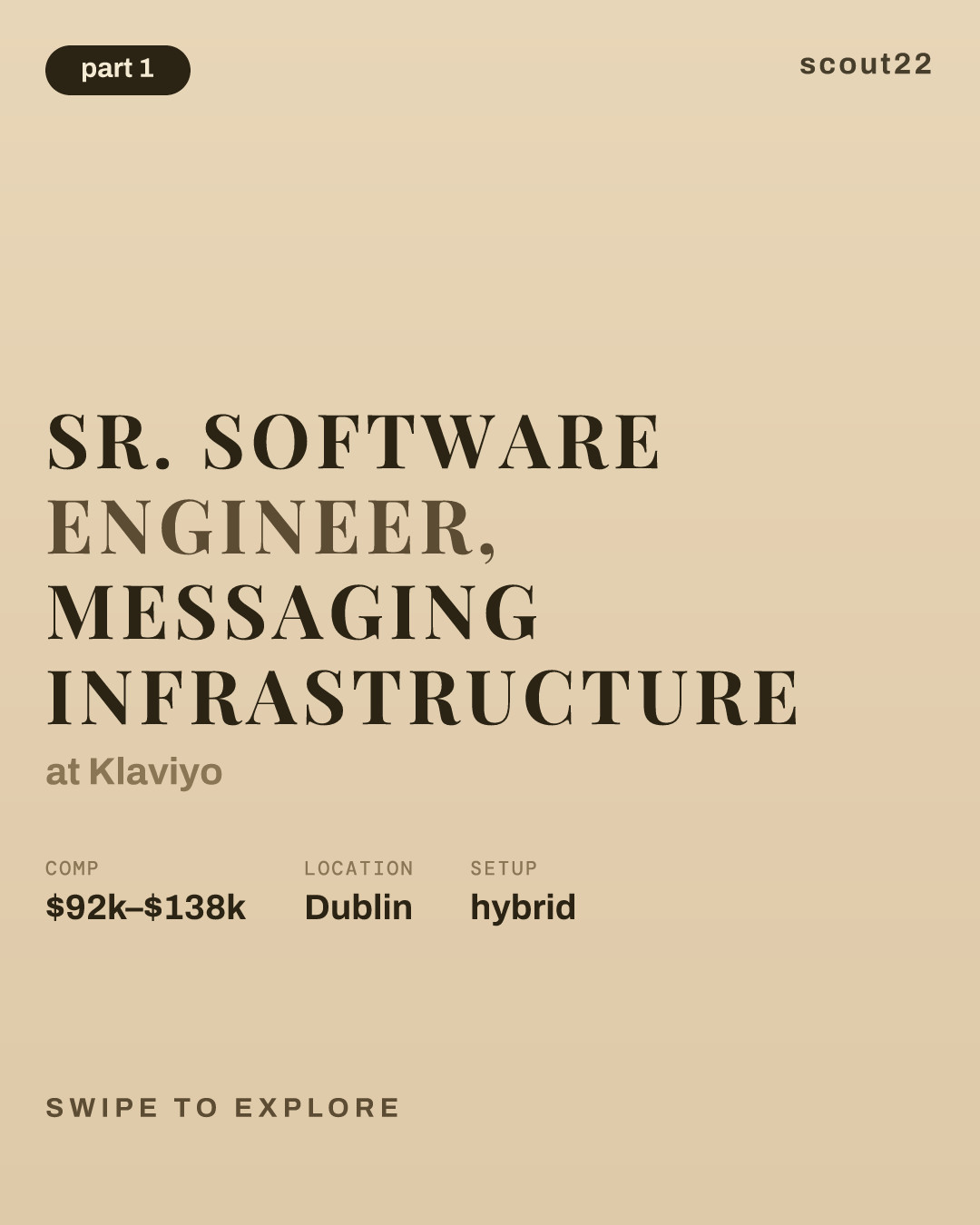 Sr. Software Engineer, Messaging Infrastructure at Klaviyo