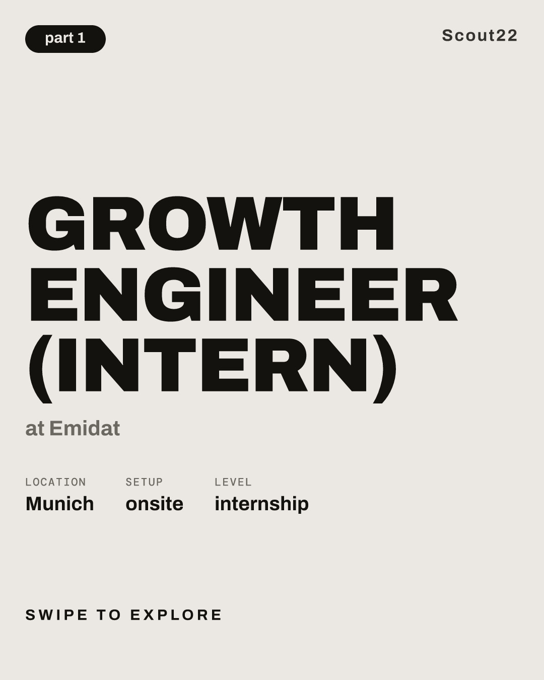 Growth Engineer (Intern) at Emidat