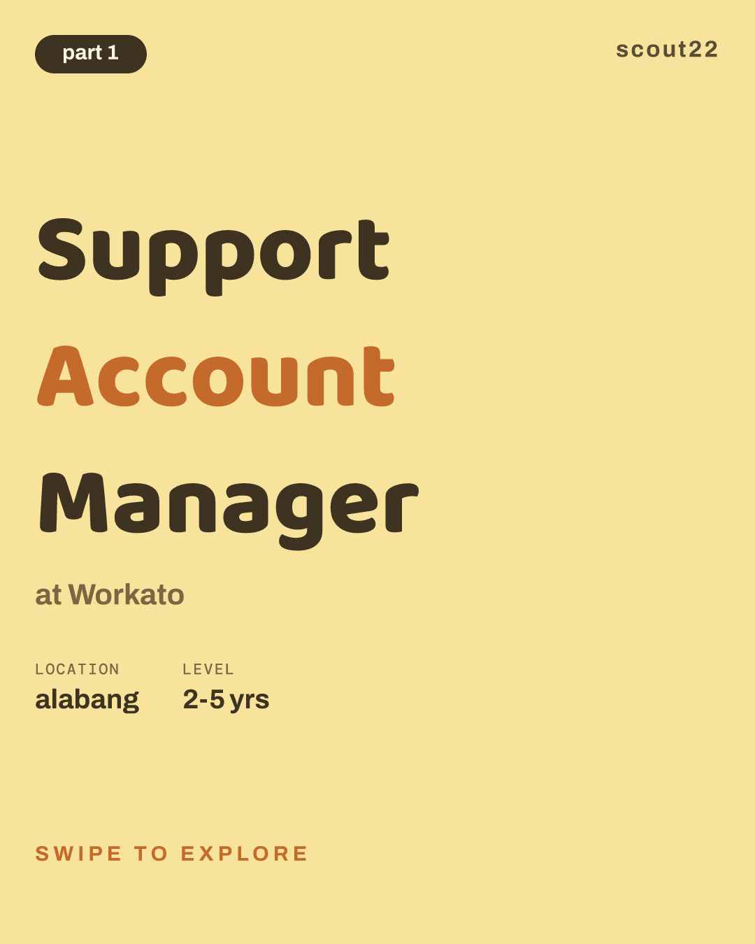 Support Account Manager at Workato