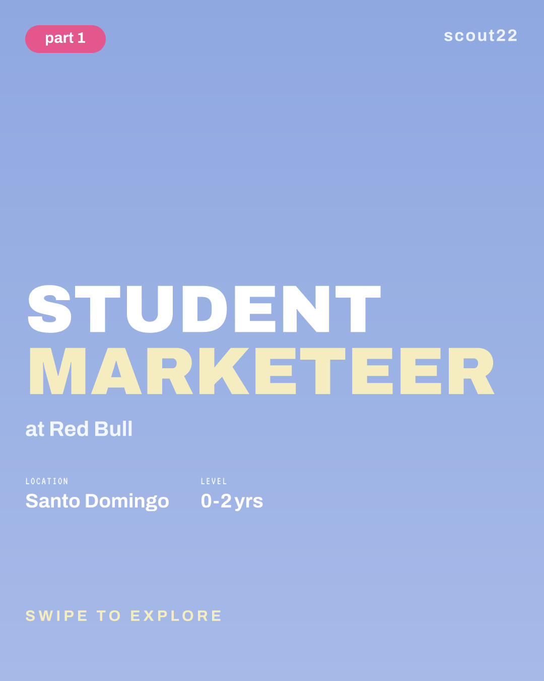 Student Marketeer at Red Bull