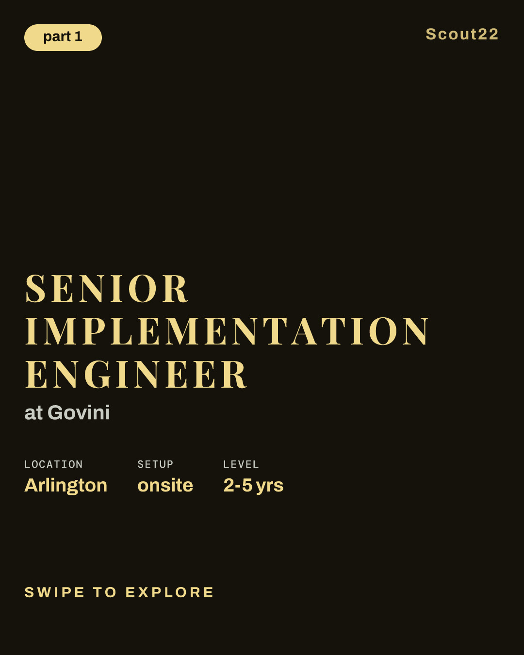 Senior Implementation Engineer at Govini