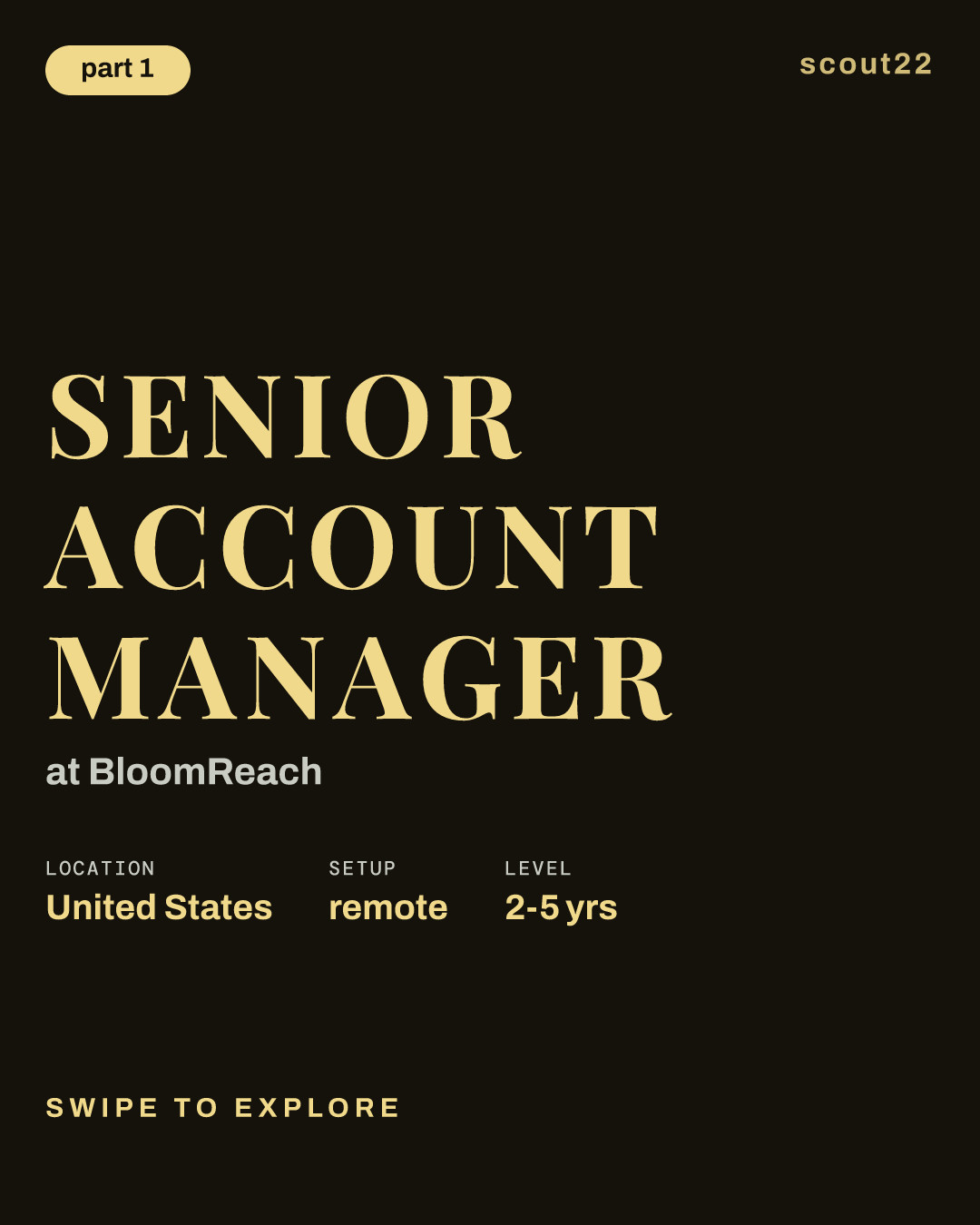 Senior Account Manager at BloomReach