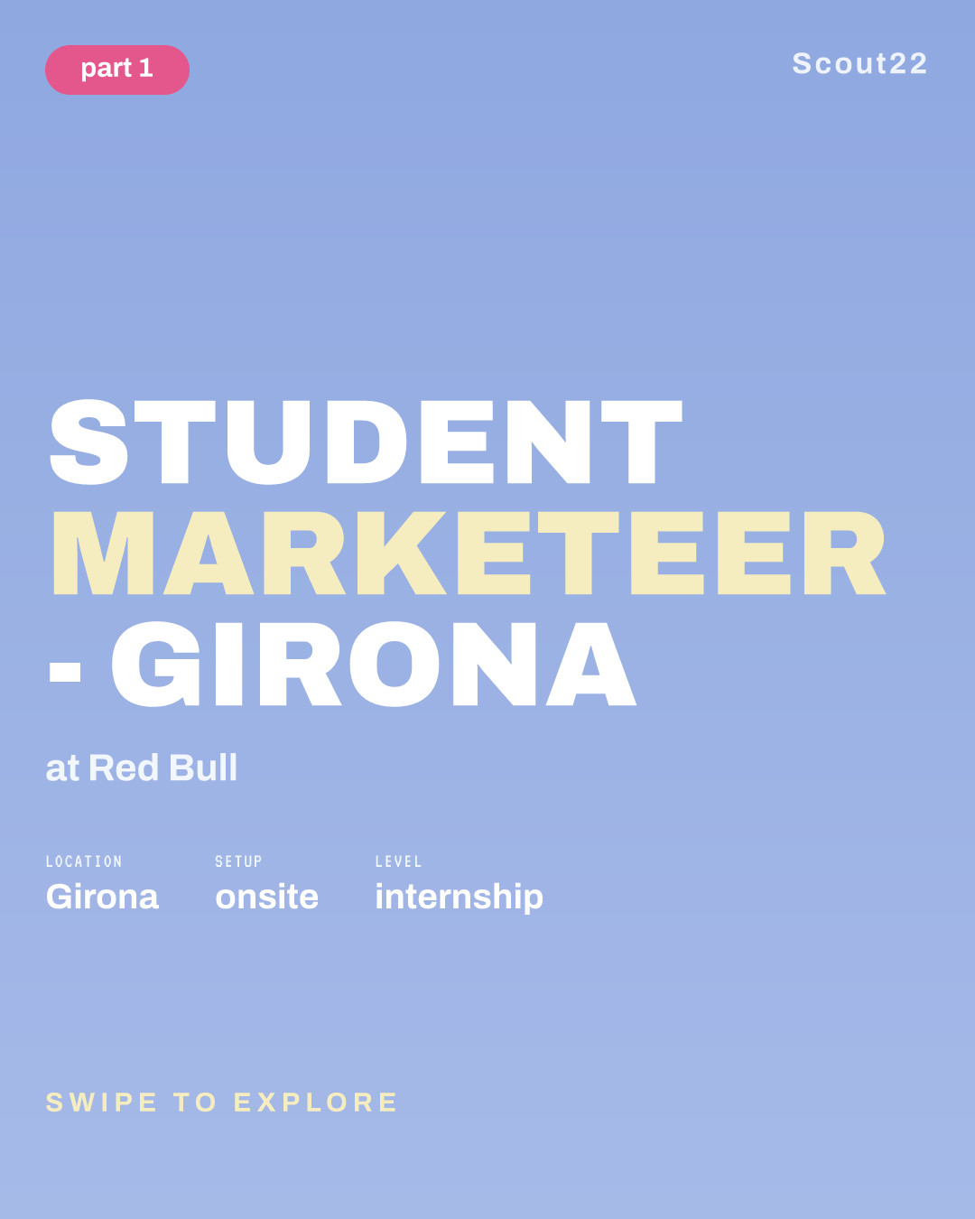 Student Marketeer - Girona at Red Bull