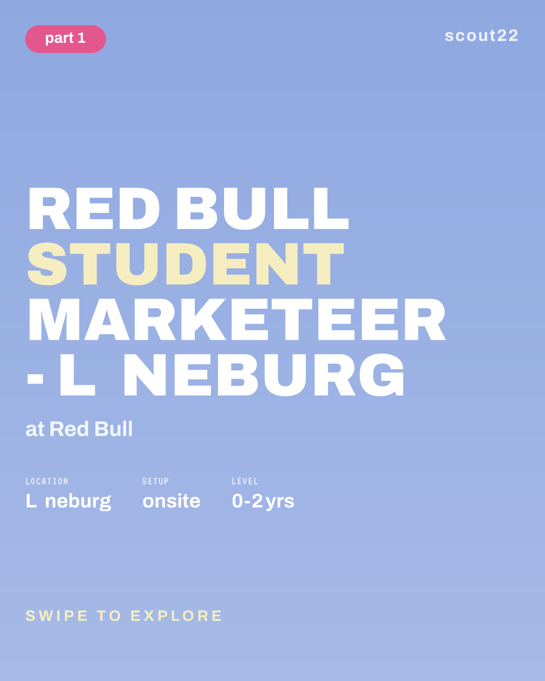 Red Bull Student Marketeer - Lüneburg at Red Bull