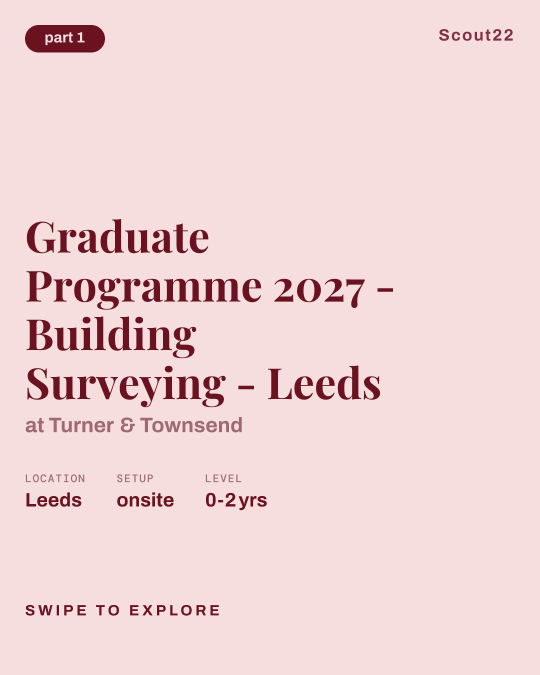 Graduate Programme 2027 - Building Surveying - Leeds at Turner & Townsend