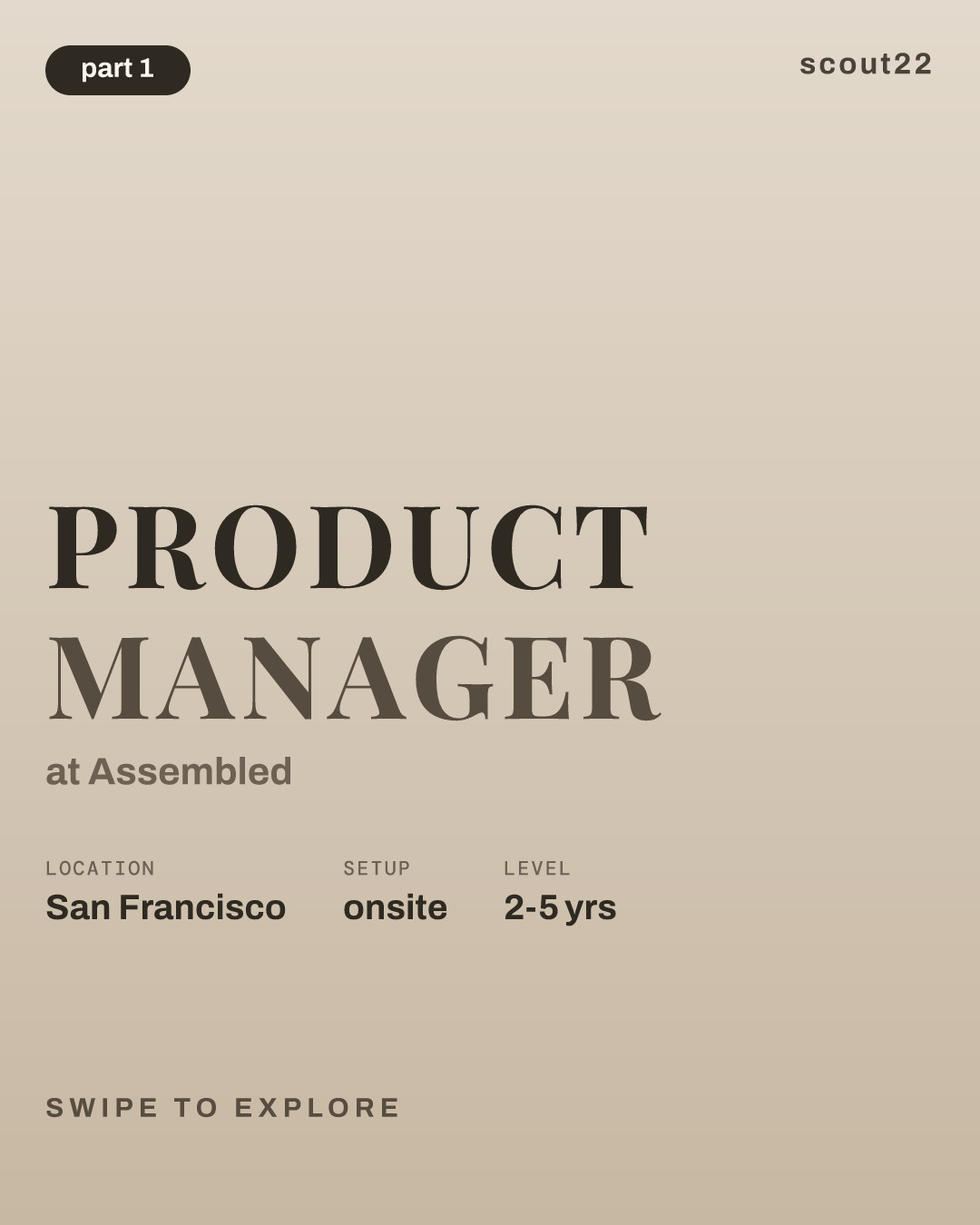 Product Manager at Assembled