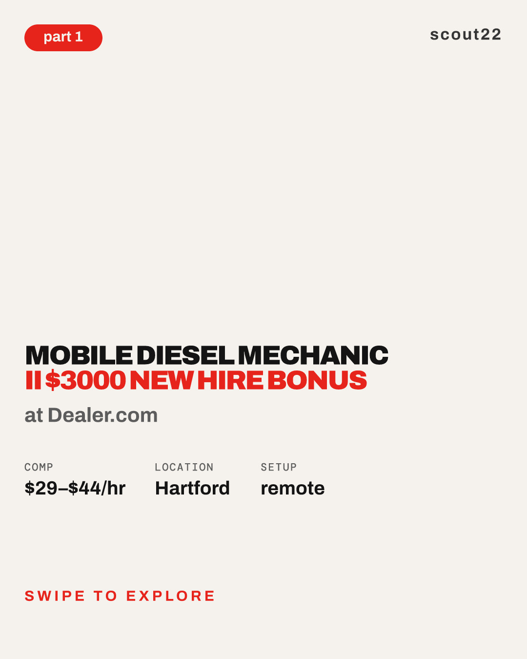 Mobile Diesel Mechanic II $3000 New Hire Bonus at Dealer.com