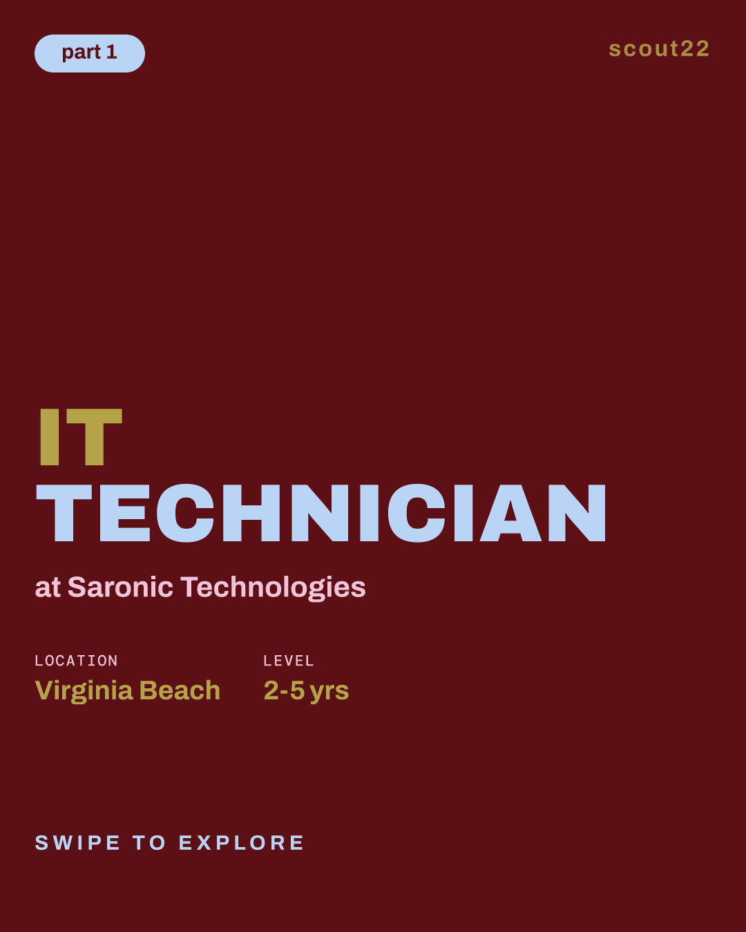 IT Technician at Saronic Technologies