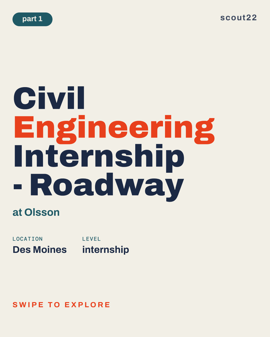 Civil Engineering Internship - Roadway at Olsson