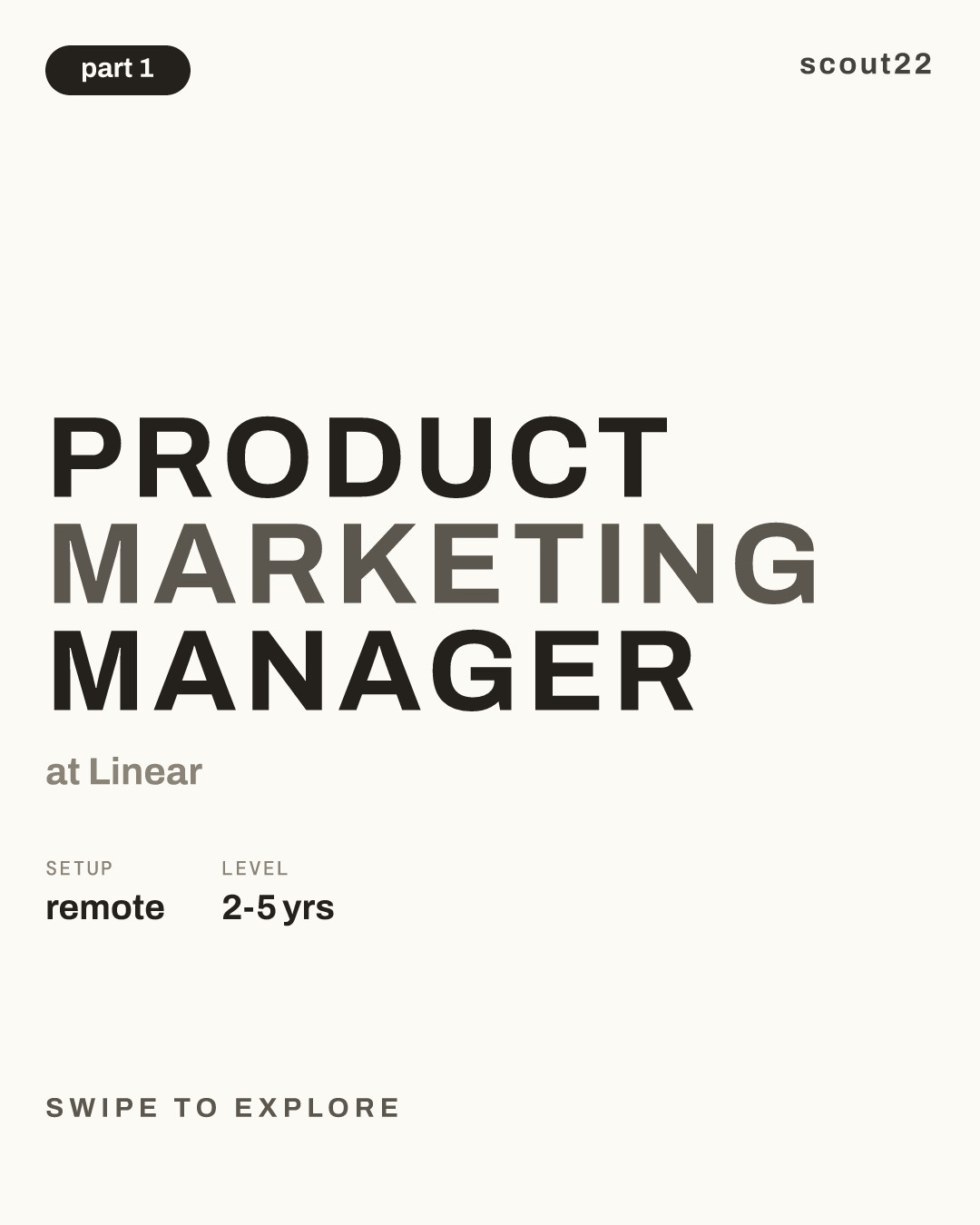 Product Marketing Manager at Linear