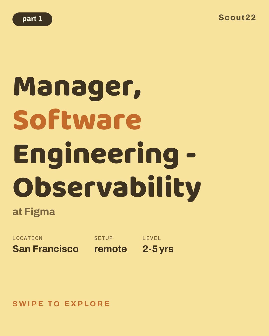 Manager, Software Engineering - Observability at Figma