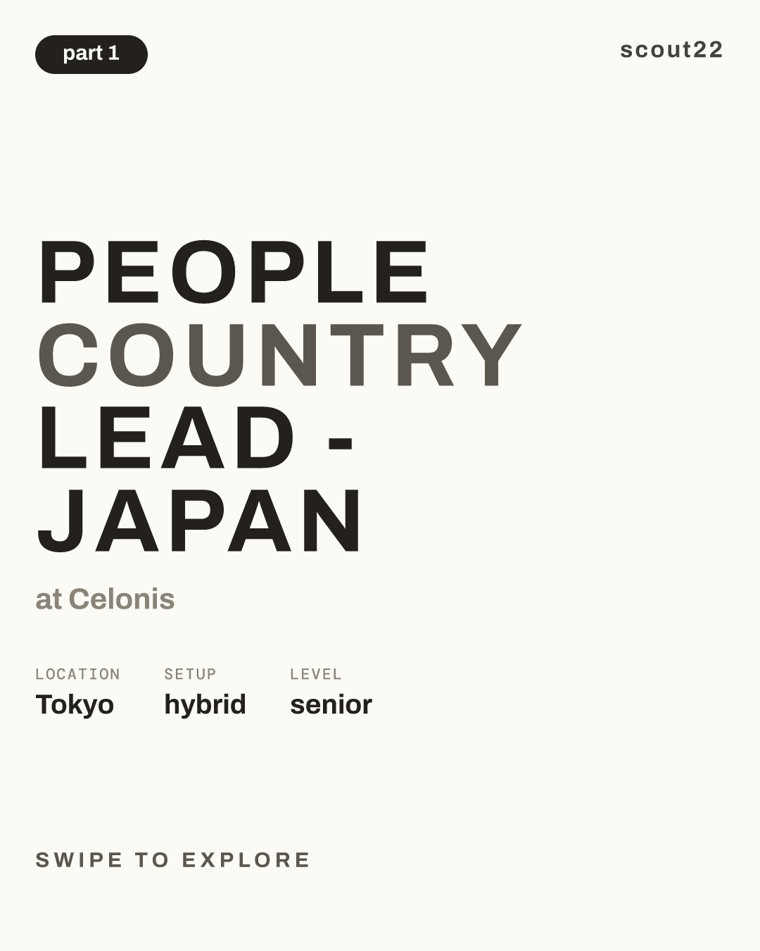 People Country Lead - Japan at Celonis