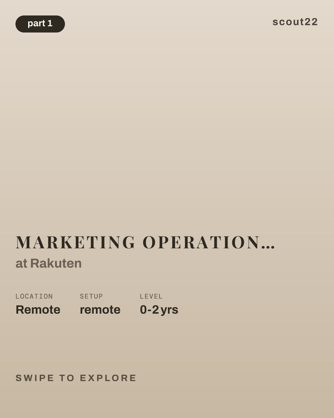 Marketing Operations Specialist- Maternity Leave Cover at Rakuten