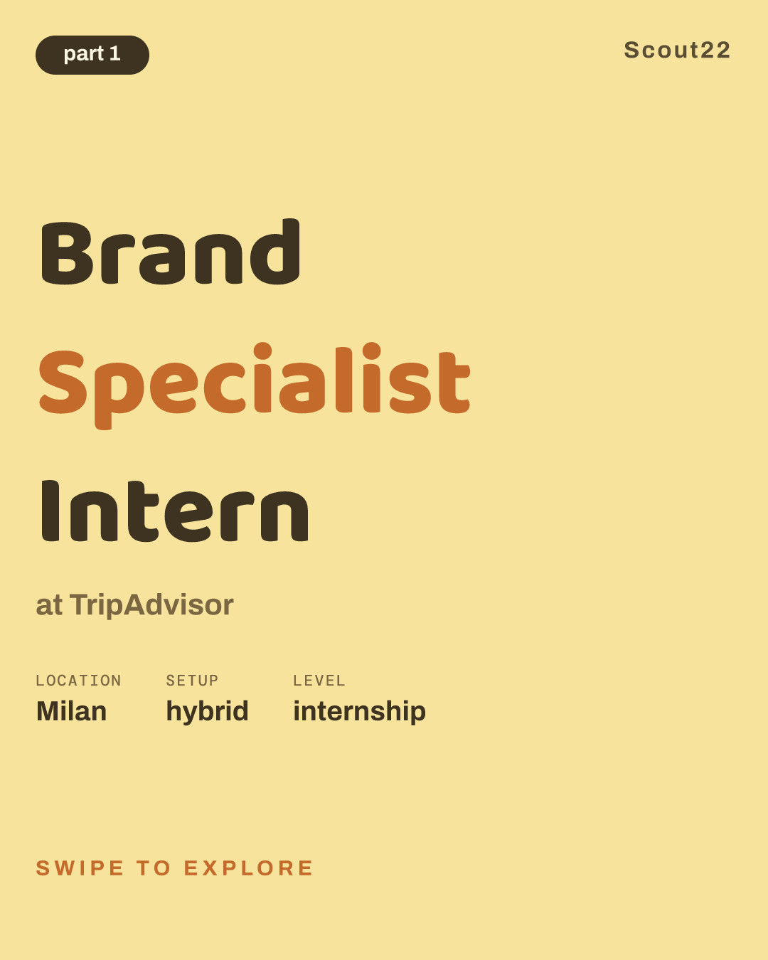 Brand Specialist Intern at TripAdvisor