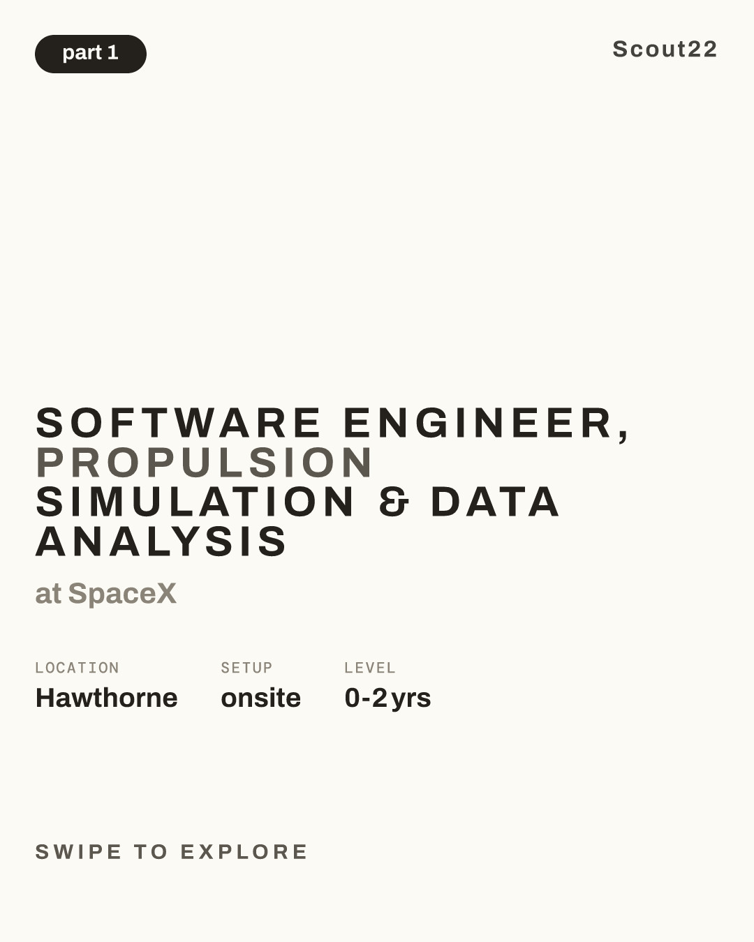 Software Engineer, Propulsion Simulation & Data Analysis at SpaceX