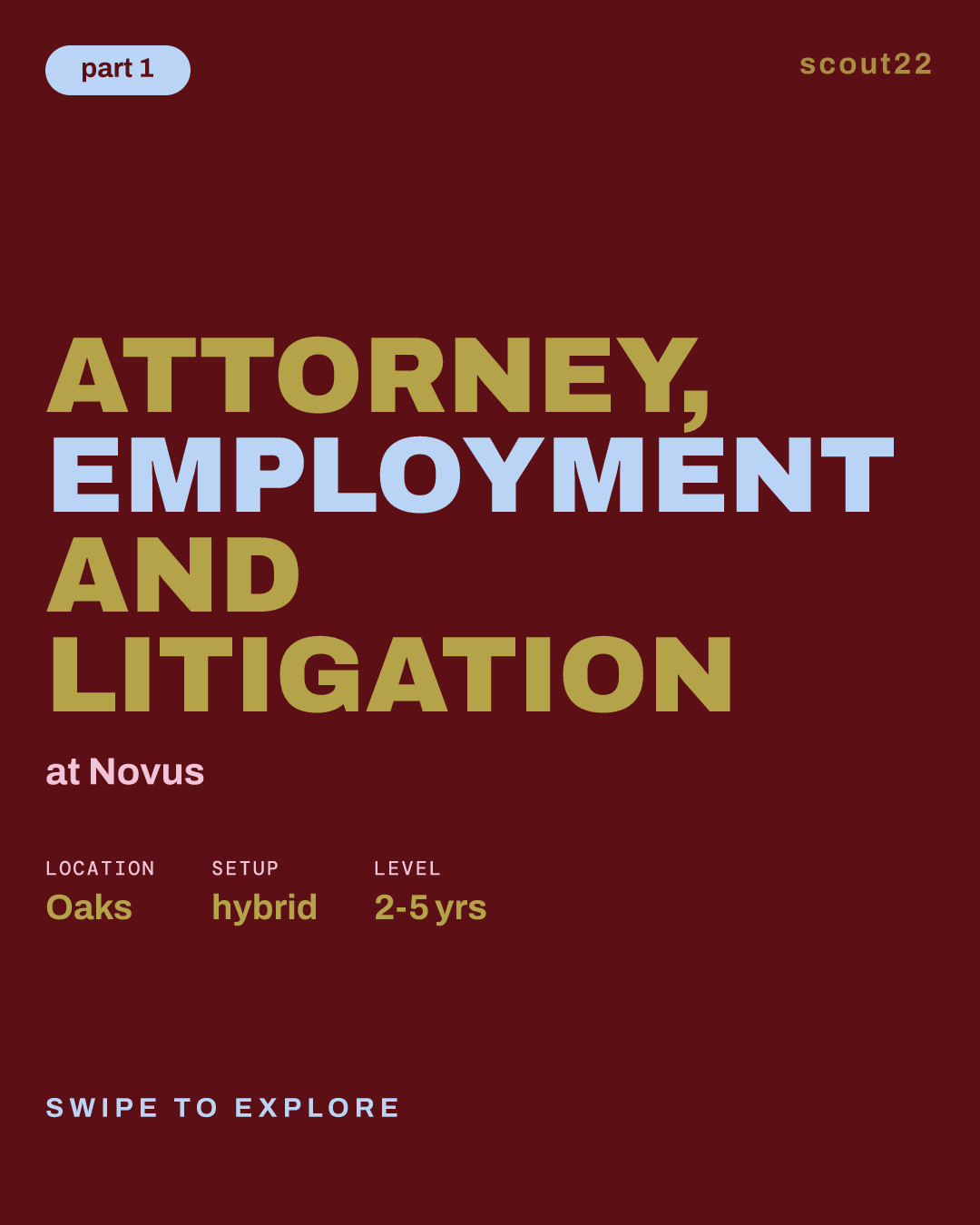 Attorney, Employment and Litigation at Novus