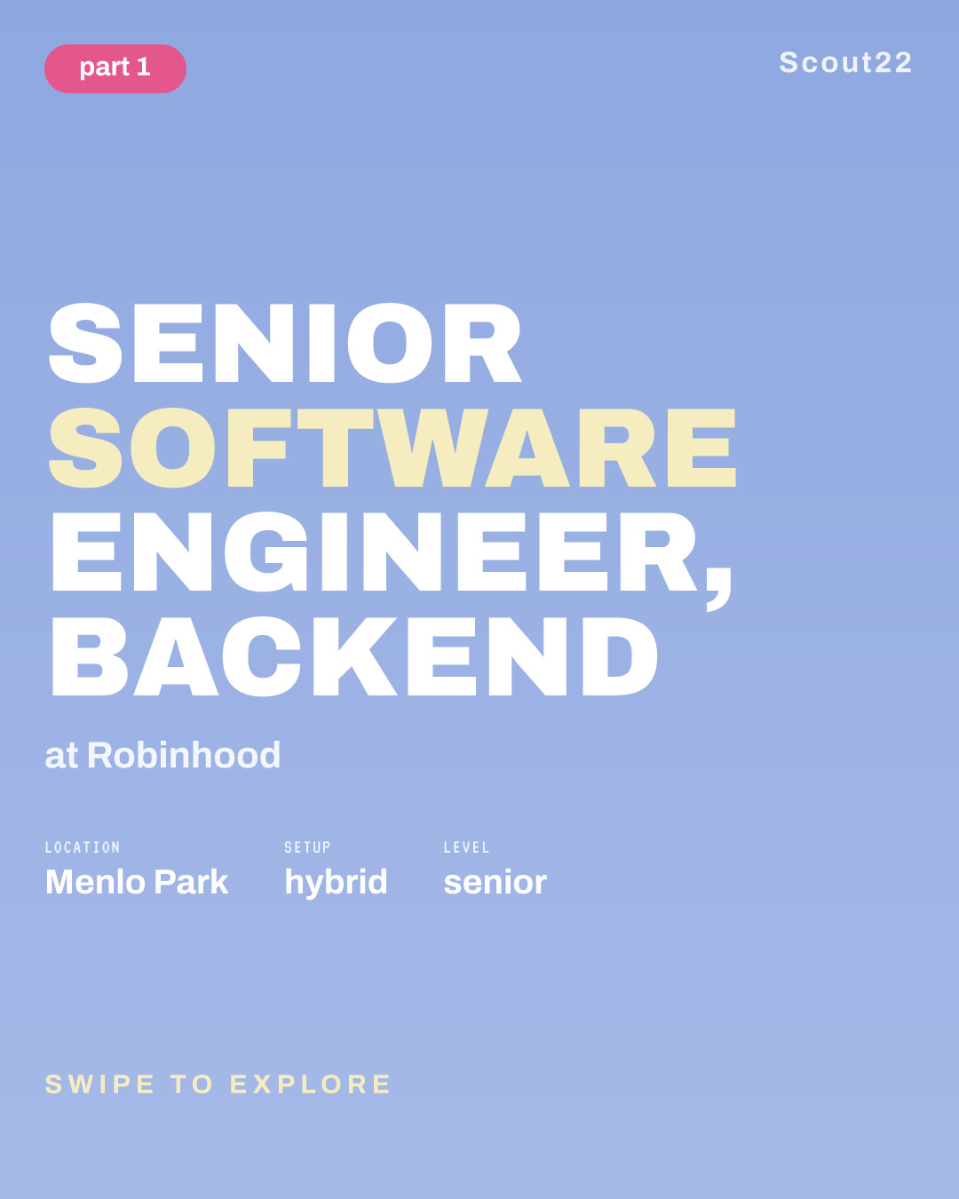 Senior Software Engineer, Backend at Robinhood
