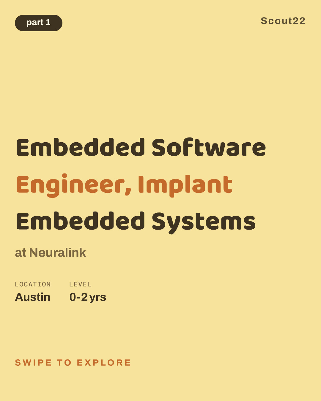 Embedded Software Engineer, Implant Embedded Systems at Neuralink
