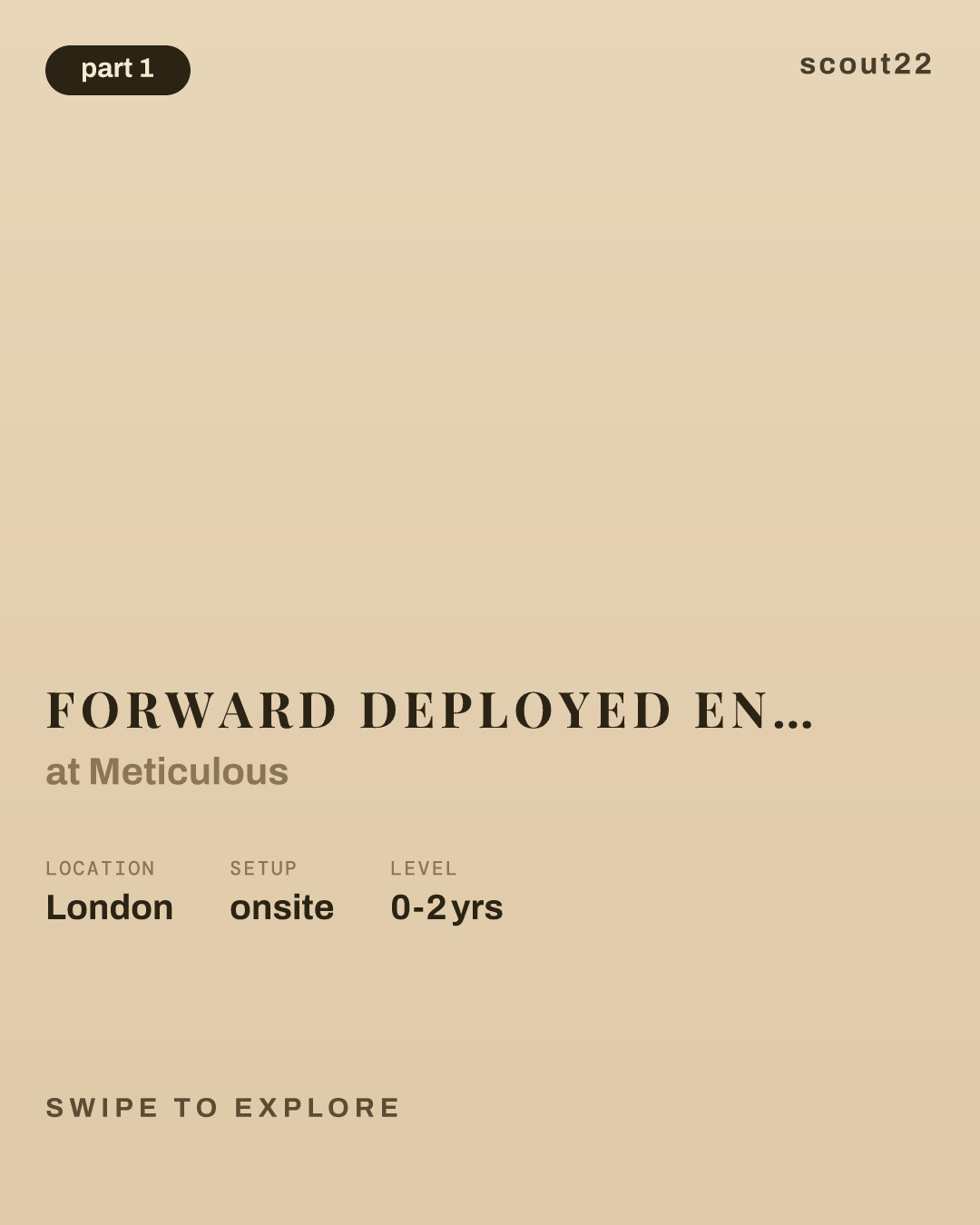 Forward Deployed Engineer (New Grad) at Meticulous