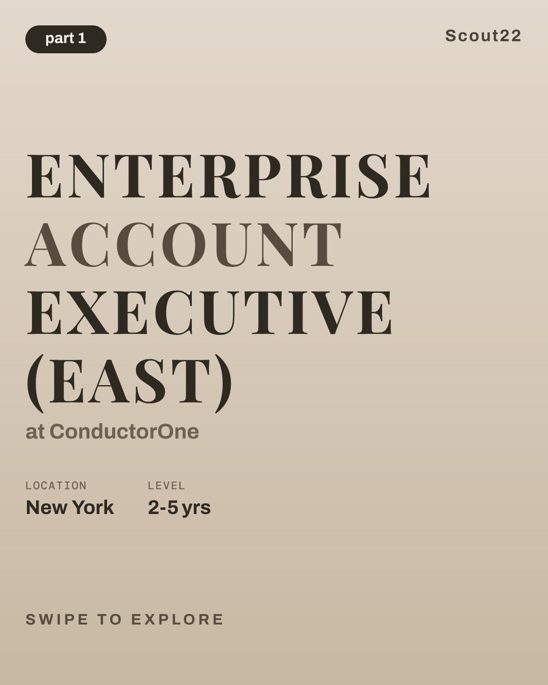 Enterprise Account Executive (East) at ConductorOne