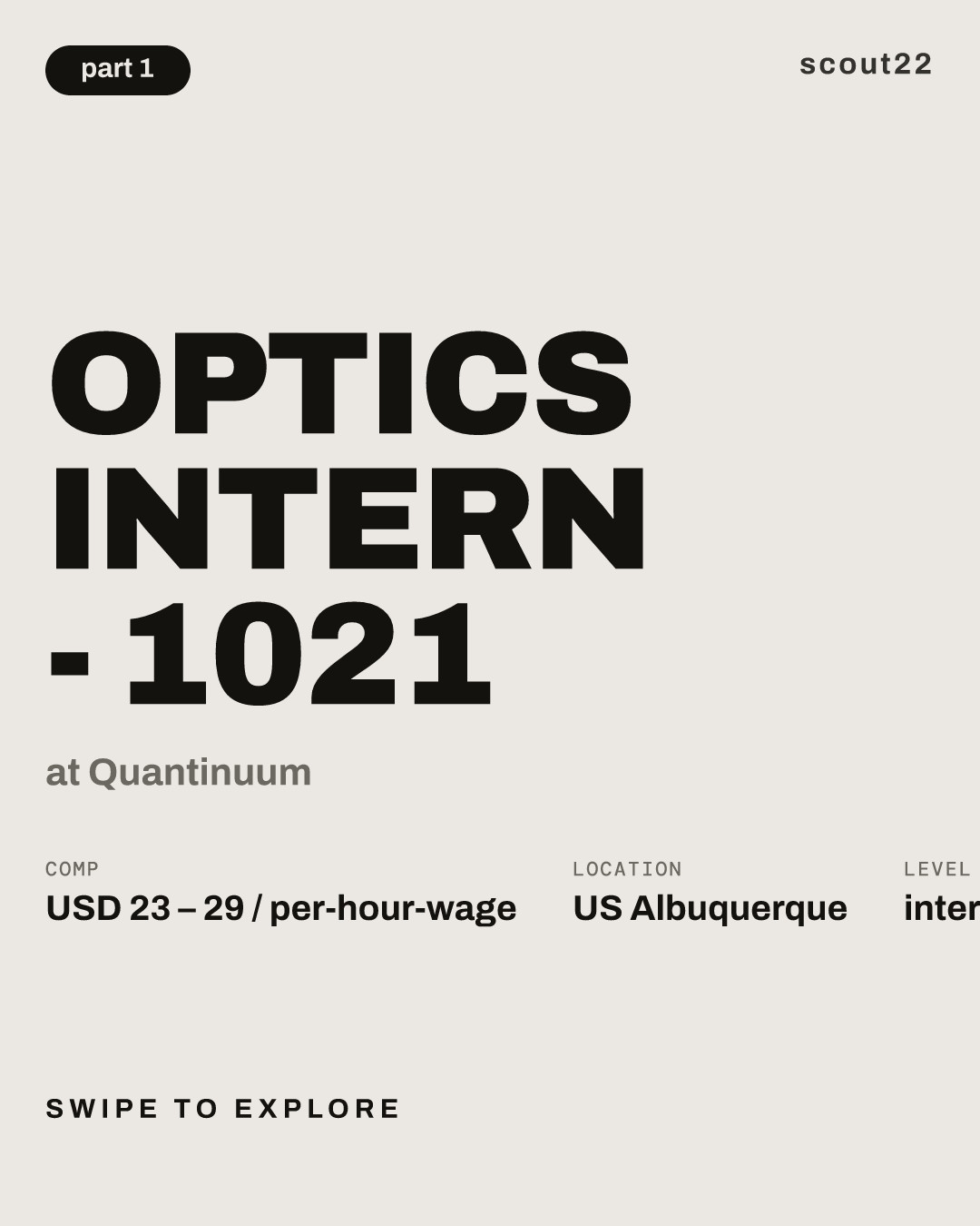 Optics Intern - 1021 at Quantinuum