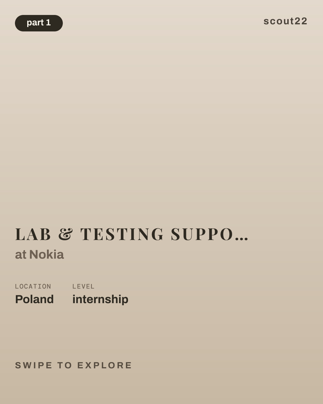 Lab & Testing Support (Telco/Network) - Working Student (Wroclaw) at Nokia
