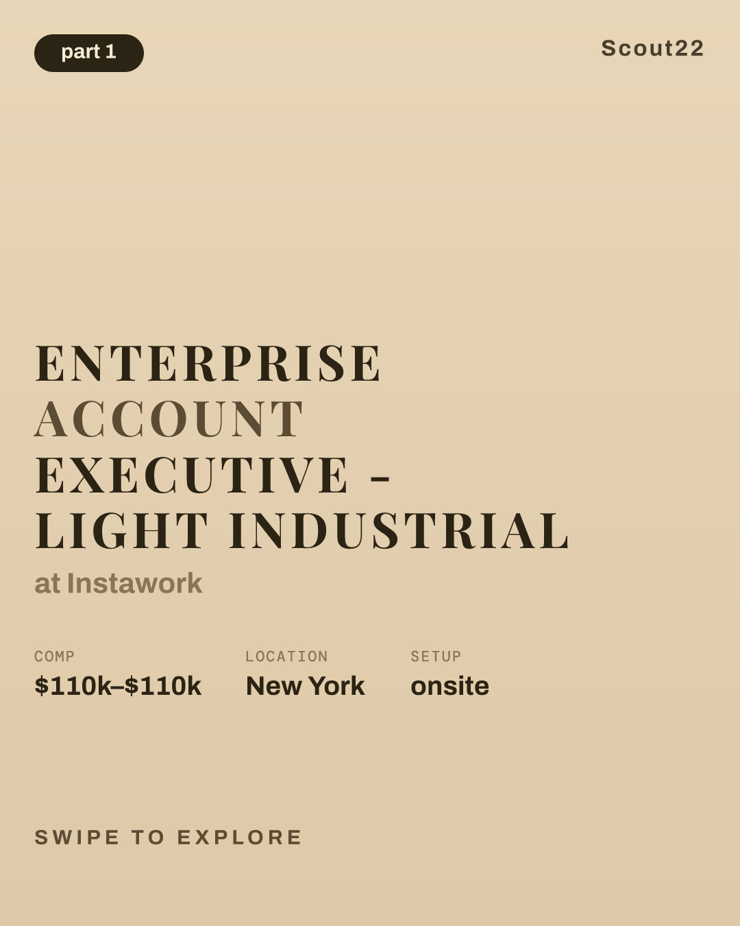 Enterprise Account Executive - Light Industrial at Instawork