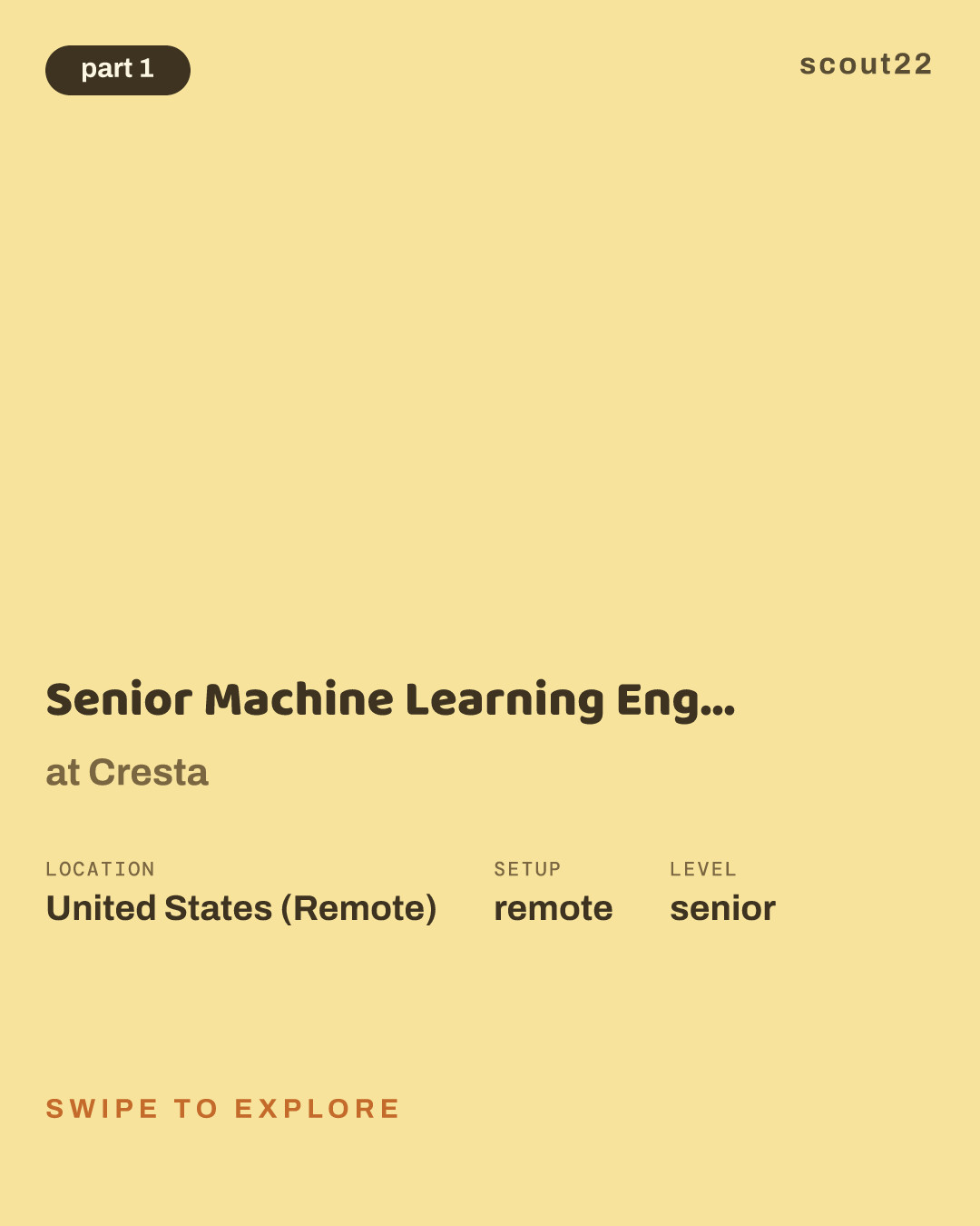 Senior Machine Learning Engineer - Voice Experience at Cresta