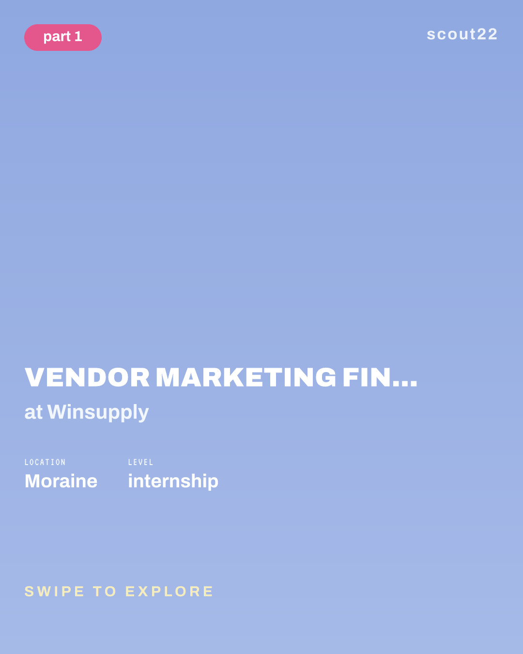 Vendor Marketing Finance Analyst Intern at Winsupply