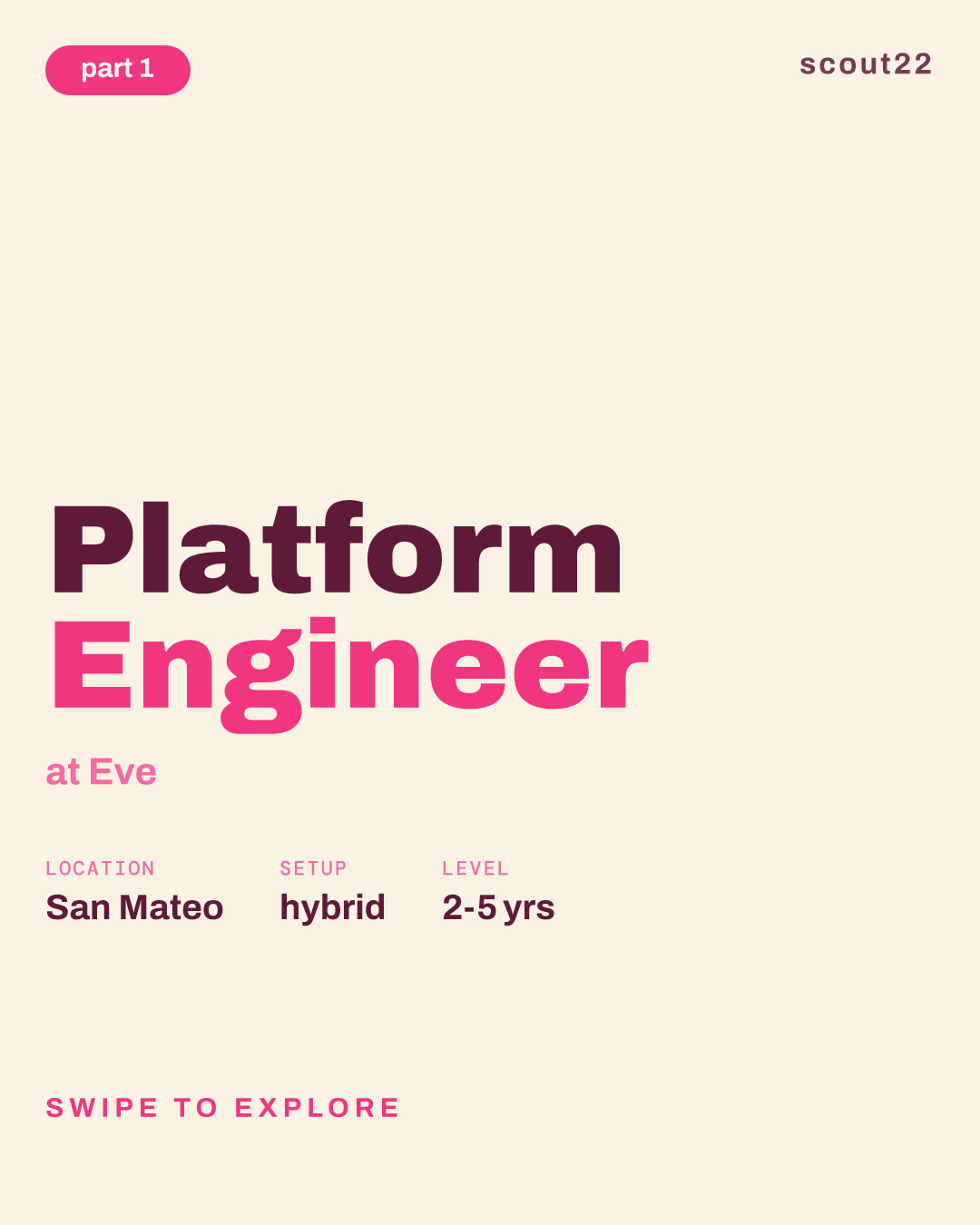 Platform Engineer at Eve