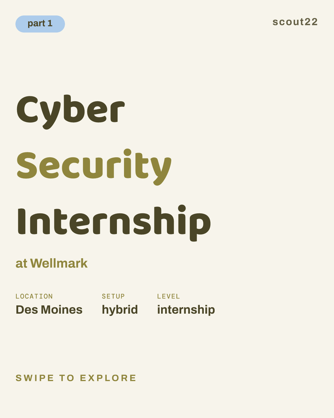 Cyber Security Internship at Wellmark