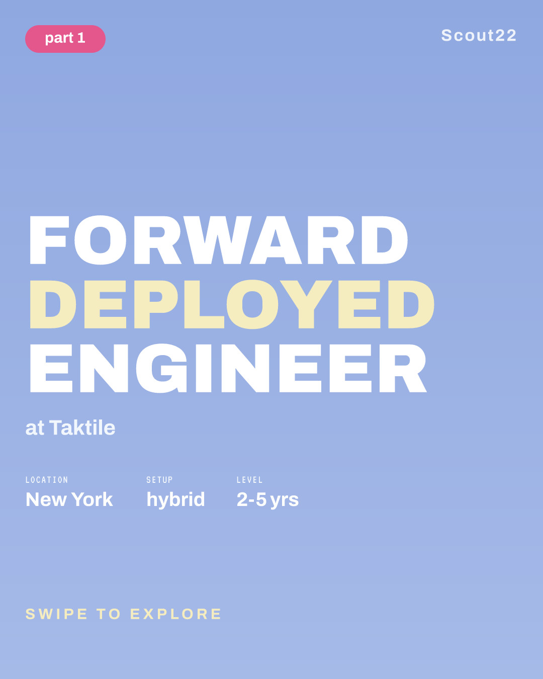 Forward Deployed Engineer at Taktile