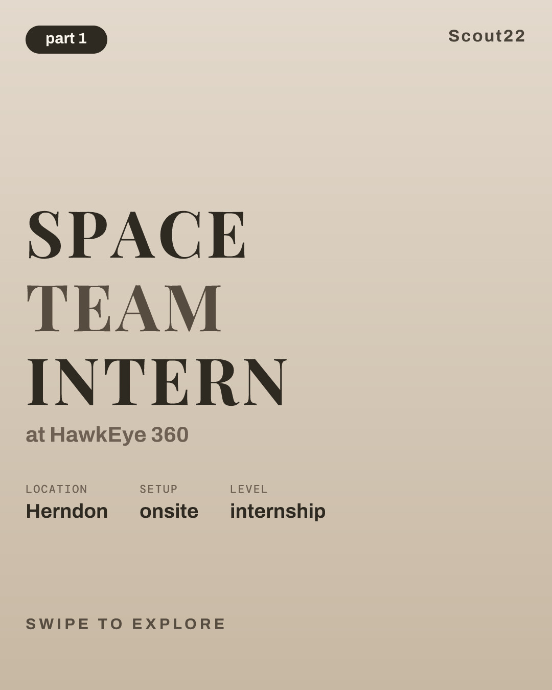 Space Team Intern at HawkEye 360