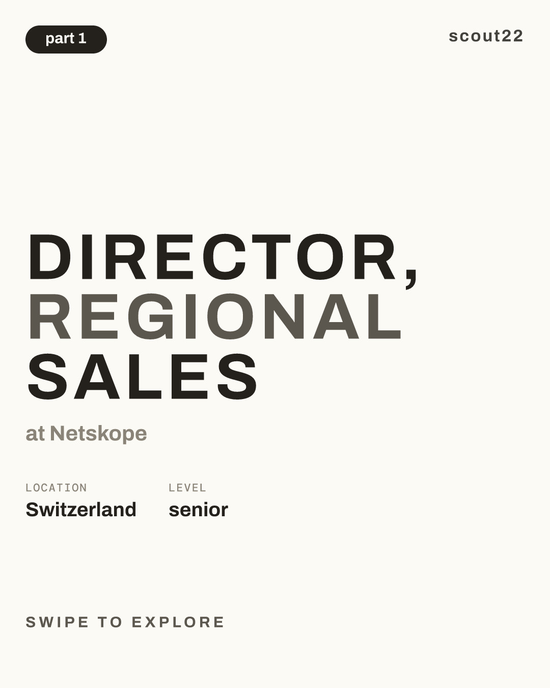 Director, Regional Sales at Netskope